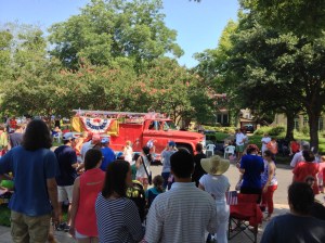 Our local Lakewood 4th of July parade.